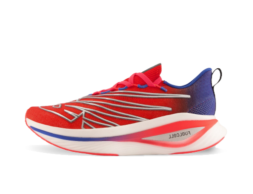 Bežecké topánky New Balance FuelCell SC Elite v3 New York Edition Červená | wrcelny3