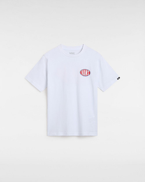 Tričko Vans Kids Spray On T-Shirt, Size L Biela | VN000JCJWHT