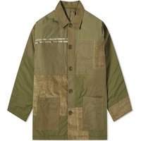Bunda Maharishi Patchwork Donkey Jacket Zelené | 4559-OLV, 1