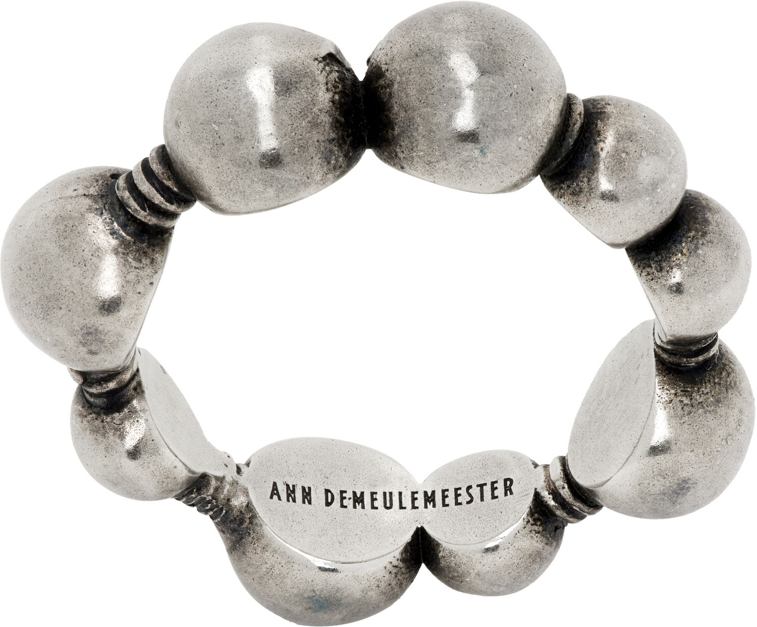 Náramok Ann Demeulemeester Pearl Ring Metalická | 2402-M-JR16-JW020-070, 0