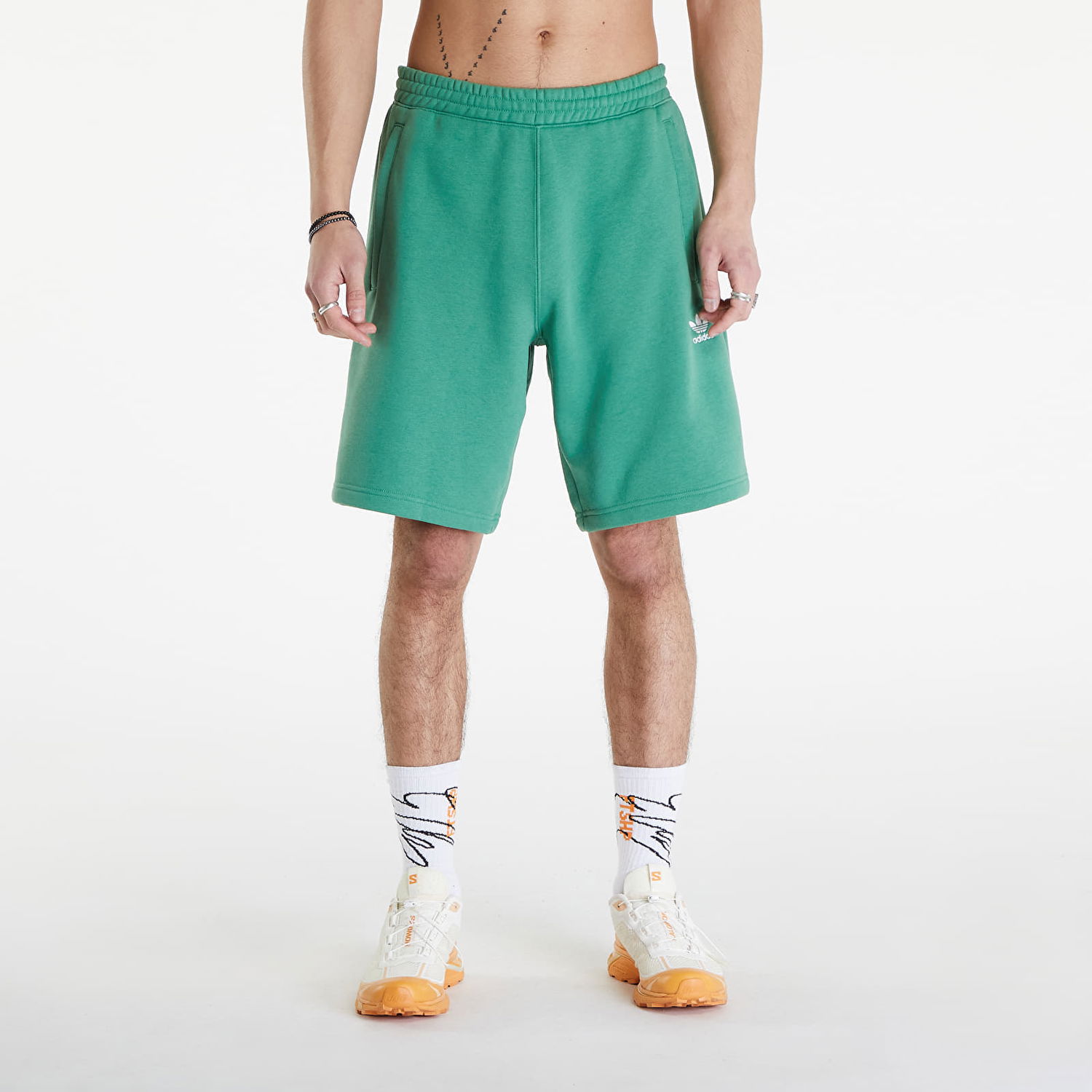 Šortky adidas Originals Essential Short Preloved Green Zelené | IU2355, 0