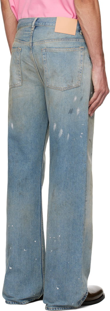 Džínsy Acne Studios Acne Studios Loose Fit 2021M Jeans Modrá | B00389-, 2