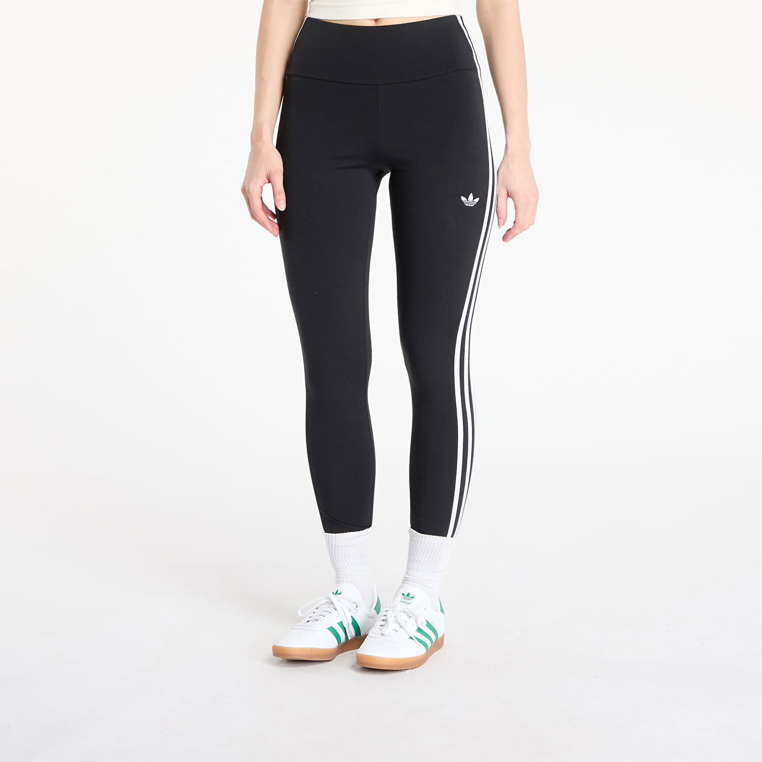 Legíny adidas Originals Adicolor 3-Stripes Leggings Čierna | JX5242, 0