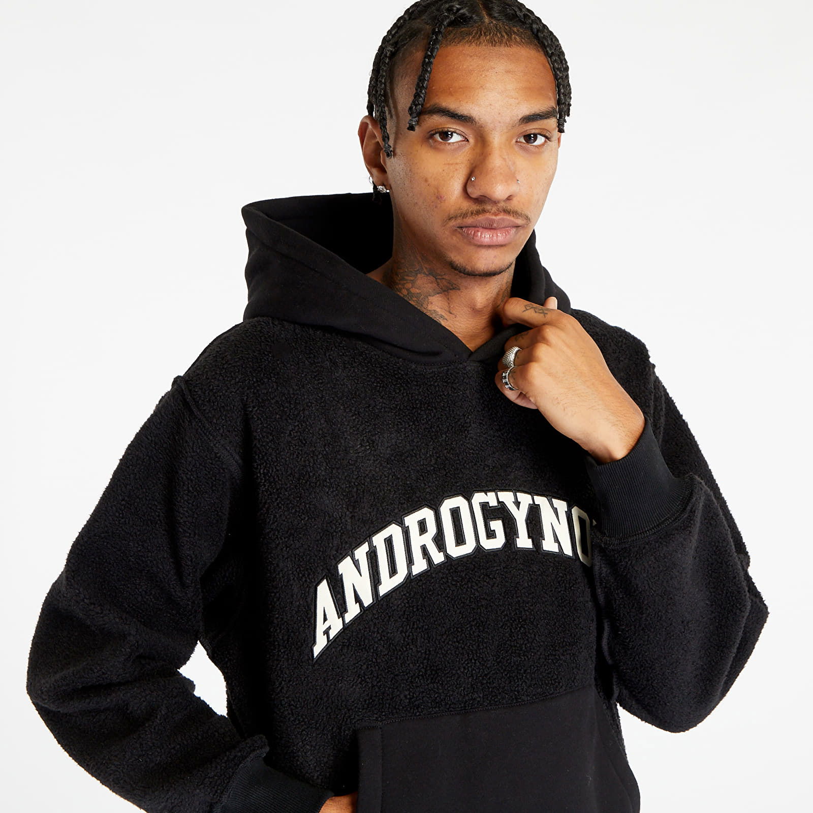 Androgynous Hoodie Black