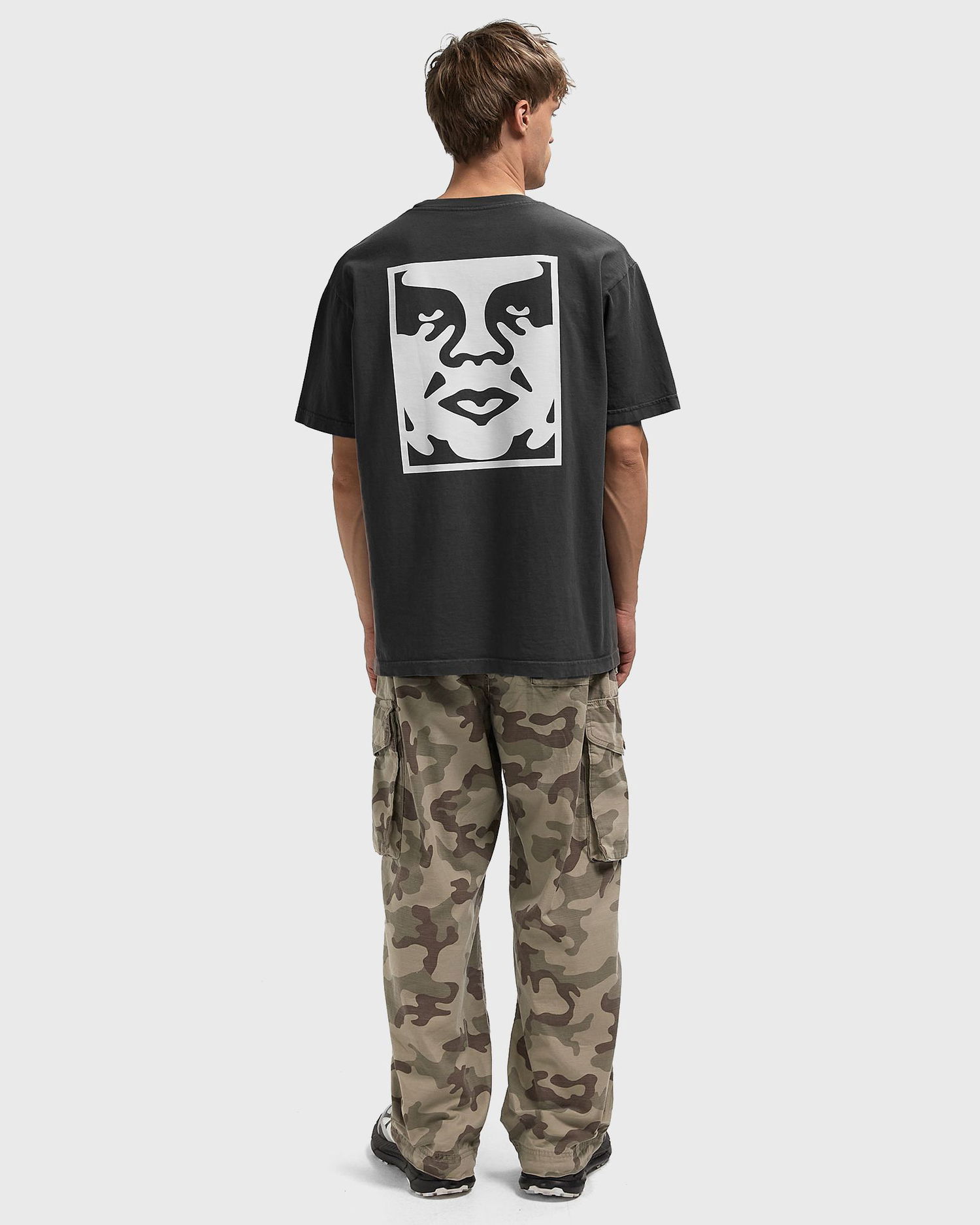 Tričko OBEY Obey Icon Face T-Shirt Čierna | 167924099-DBA, 1