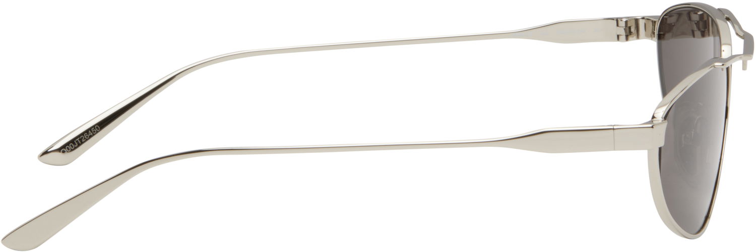 Slnečné okuliare Balenciaga Balenciaga Tag 3.0 Oval Metal Sunglasses Metalická | BB0417S-002, 1