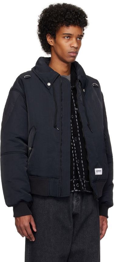 Bomber bunda Neighborhood Neighborhood Sailing Padded Bomber Jacket Čierna | 242SZNH-JKM04, 1