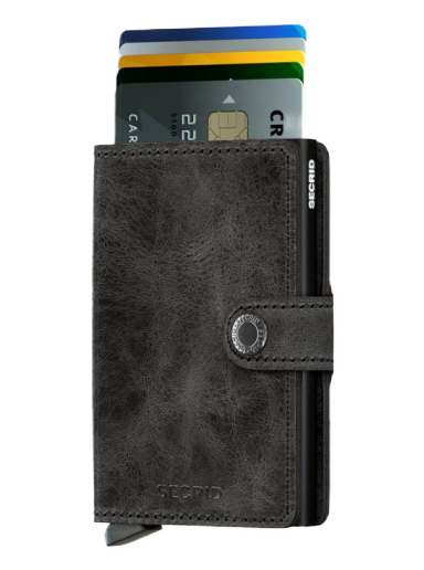 Peňaženka Secrid Miniwallet Vintage Čierna | MV-BLACK