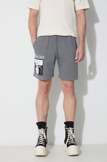 Šortky Pleasures Singer Graphic Print Shorts Šedá | P23SY011, 0