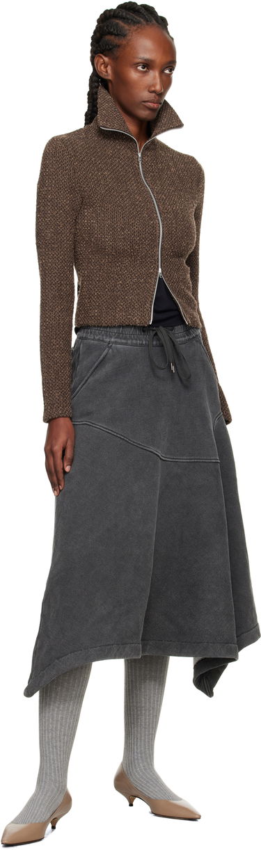 Sukňa OUR LEGACY Lounge Midi Skirt Šedá | W4256LF, 3
