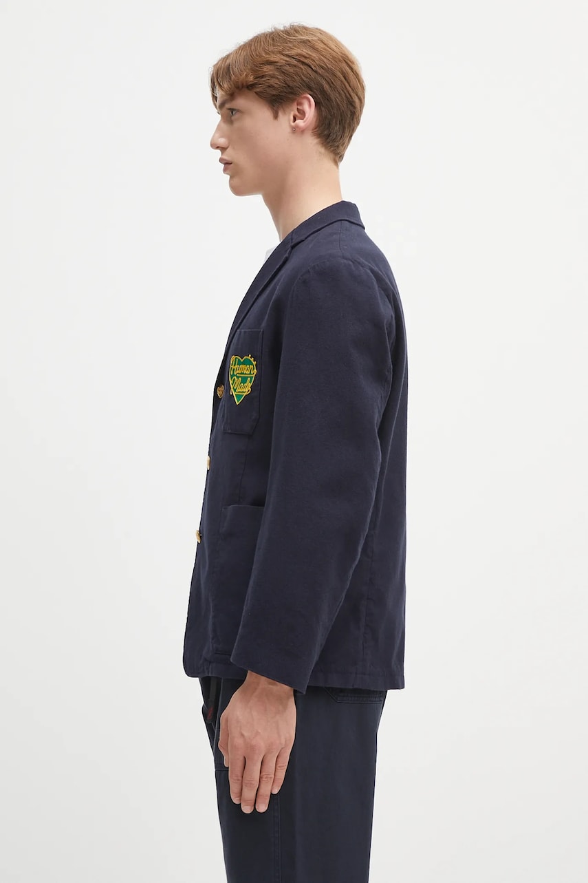 Bunda Human Made Human Made Wool Blend Blazer Navy | HM29JK022, 1