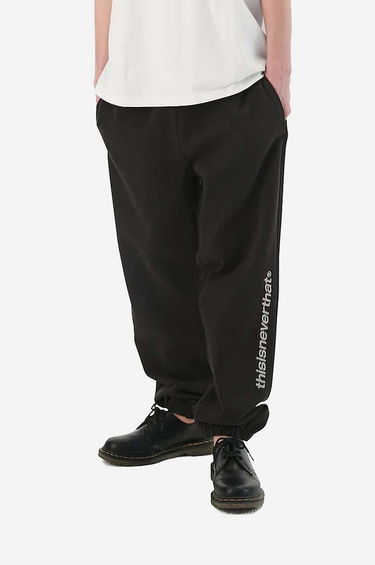 Tepláky thisisneverthat Sweatpants with Logo Application Čierna | TN230TPAWP04, 0