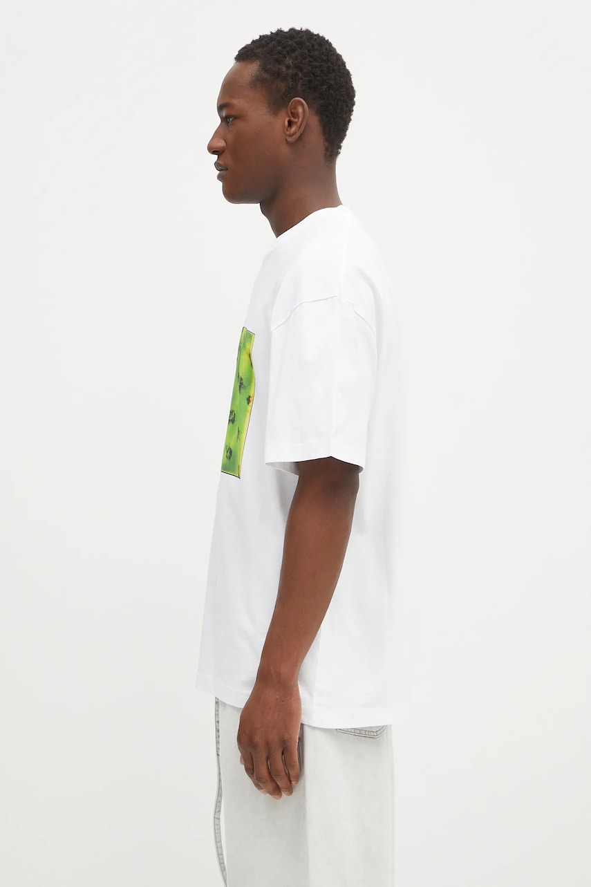 Tričko 032C 032C 'Ketuta' Print T-Shirt Biela | S25.URC.0114.100, 1
