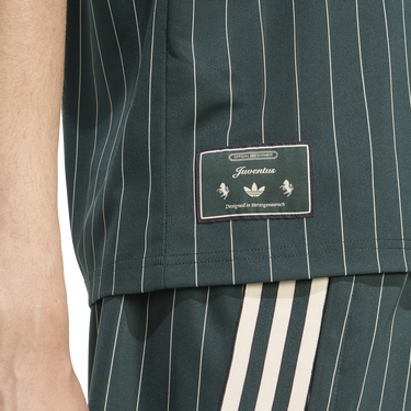Dres adidas Originals Juventus Icon Striped T-Shirt Zelené | JM9451, 4