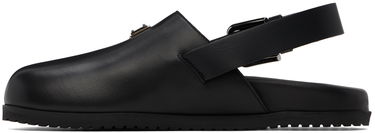 Tenisky a topánky Dolce & Gabbana Black Logo Mules Čierna | A80402AQ765, 2