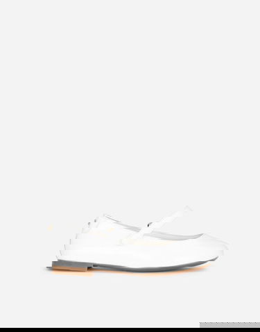 Tenisky a topánky Dolce & Gabbana Patent Leather Ballet Flats (24-38) 35 Biela | D10699A132887682, 0