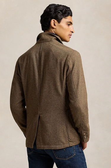 Opasok Polo by Ralph Lauren Wool Blend Sport Coat Hnedá | 715949993, 1