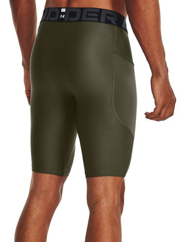 Šortky Under Armour HG Armour Compression Long Shorts with Pocket Zelené | 1361602-390, 2