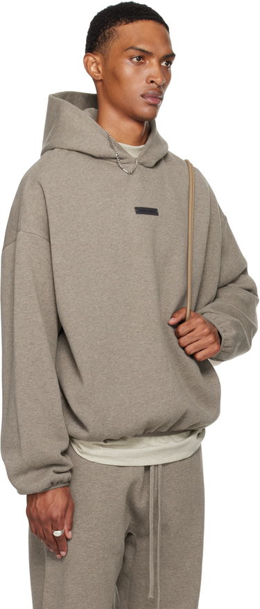 Mikina Fear of God Fear of God ESSENTIALS Modern Fit Fleece Hoodie Šedá | 192SP256513F, 1