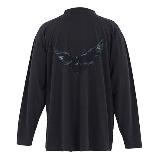 Tričko GAP YEEZY Gap Dove Graphic Longsleeve Tee Čierna | YEEZY-SS22-113