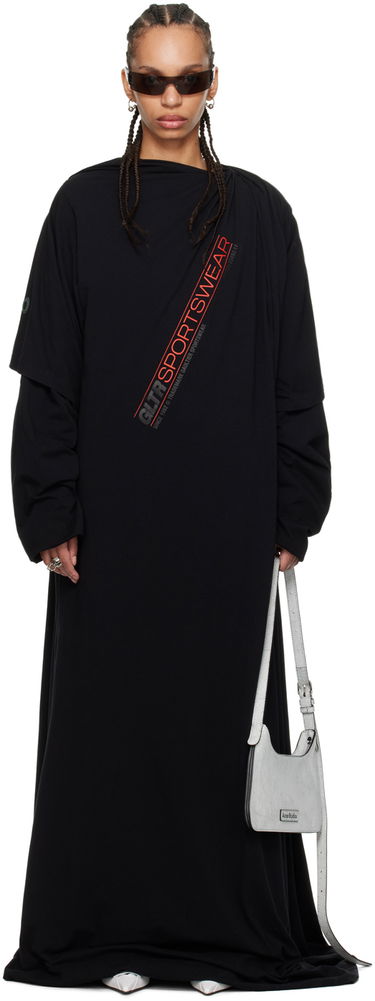 Šaty Jean Paul Gaultier Jean Paul Gaultier Shayne Oliver Edition Maxi Dress Čierna | 24/27-F-RO239IPJ062-00A, 0