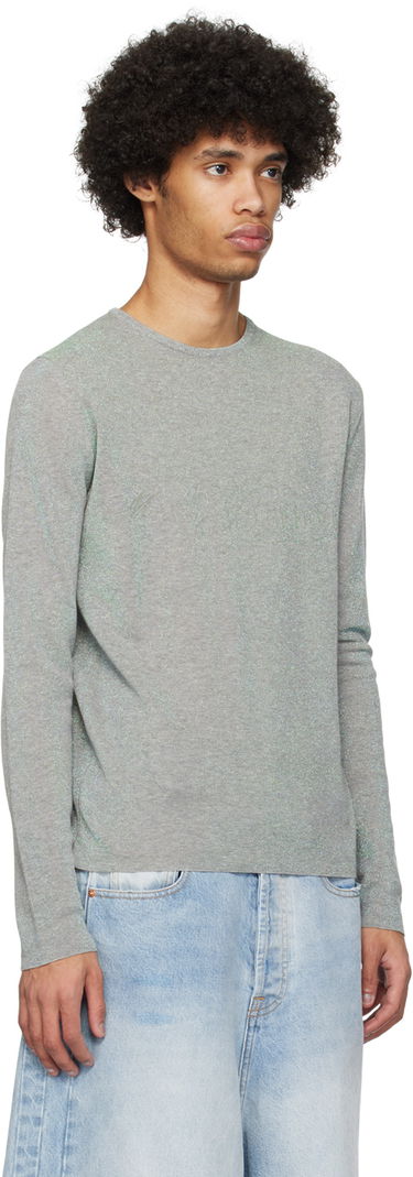 Sveter ERL ERL 'Make Believe' Sweater Šedá | ERL08N325, 3