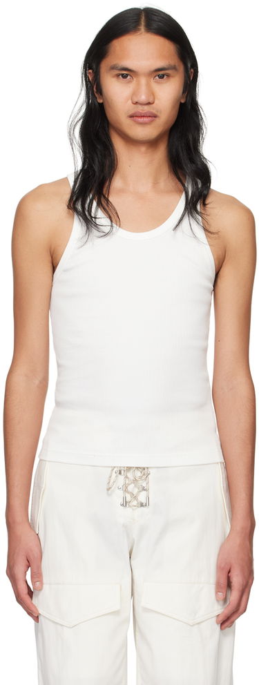 Tielko Dion Lee Rivet Fitted Tank Top Biela | C3169PS24, 0