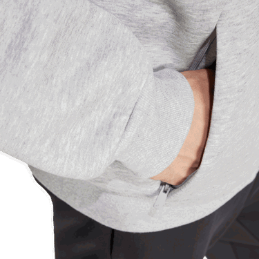 Mikina adidas Originals Future Icon Full-Zip Hooded Jacket Šedá | jd4828, 5