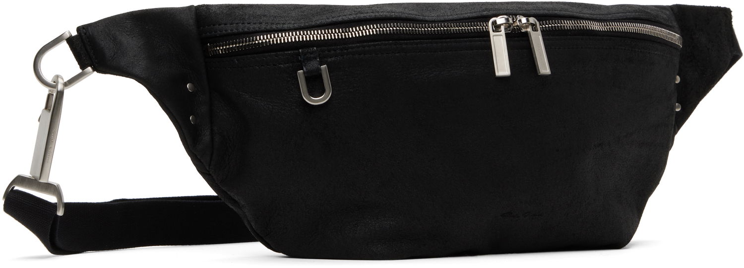 Ľadvinka Rick Owens Rick Owens Hollywood Bumbag Pouch Čierna | RA01E0631 LBA, 1