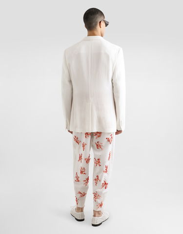 Košeľa Dolce & Gabbana Dolce & Gabbana Linen Cardigan Shirt Biela | G5MX0TFU4JBW0800, 2