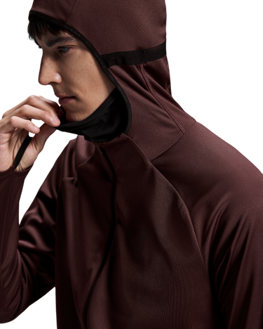 Mikina On Running Running Climate Zip Hoodie Hnedá | 1me10250398, 3