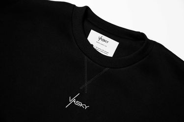 Sveter Vasky Oversize Sweatshirt Čierna | A-1240-001, 2