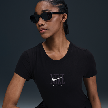 Tričko Nike Sportswear Phoenix T-Shirt Čierna | IB2444-010, 4