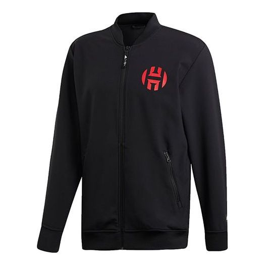 Bomber bunda adidas Originals Harden Basketball Jacket Čierna | EA2356