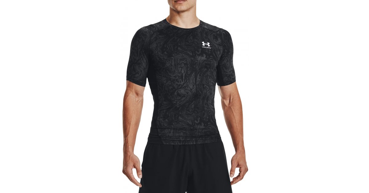 Tričko Under Armour Short Sleeve Compression T-Shirt Čierna | 1370324-001, 1