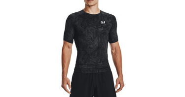 Tričko Under Armour Short Sleeve Compression T-Shirt Čierna | 1370324-001, 1