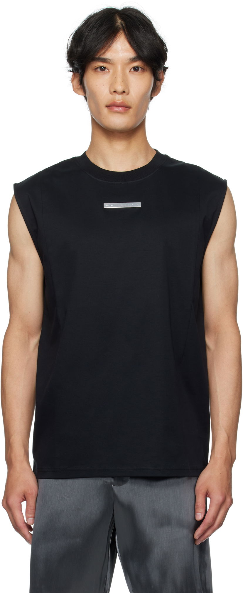 Tielko HELIOT EMIL HELIOT EMIL Astrape Tank Top Čierna | PREAW25_M_09_144_BLK01