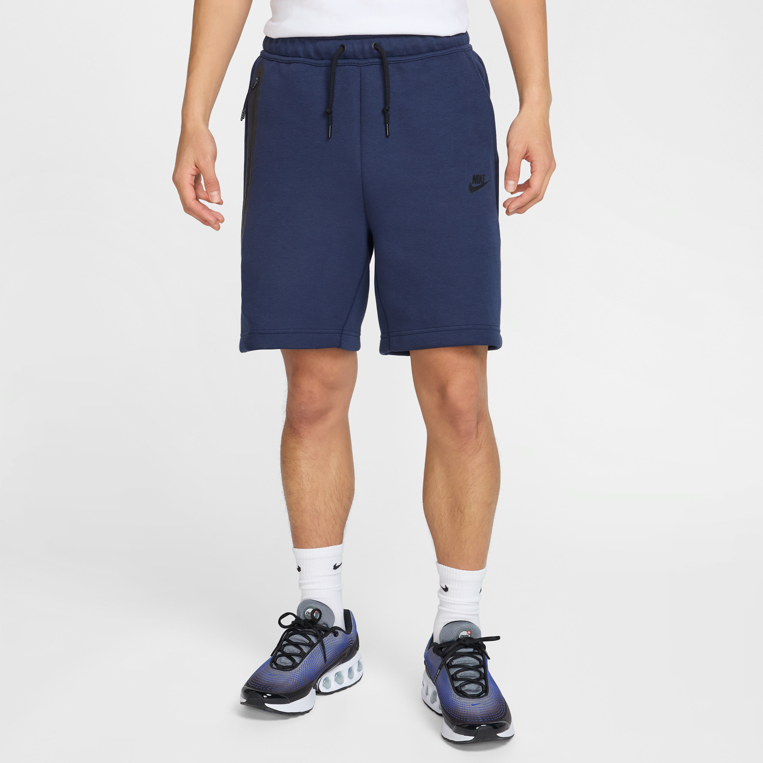 Šortky Nike Sportswear Tech Fleece Shorts Navy | FB8171-451, 0