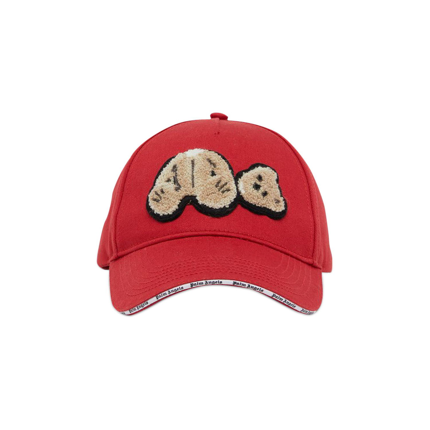 Šiltovka Palm Angels PA Bear Cap Červená | PMLB054S22FAB0012560, 1