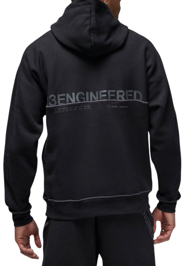Mikina Jordan 23 Engineered Fleece Pullover Hoody Čierna | DV7677-010, 3