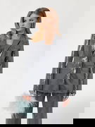 Sequin One-Button Blazer