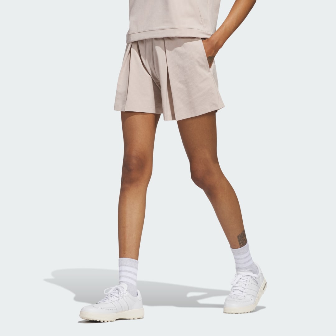Šortky adidas Performance Go-To Pleated Shorts Béžová | JC9233, 0