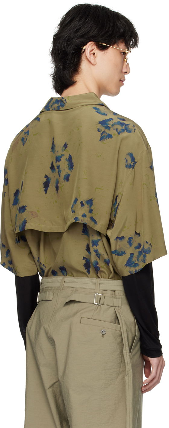 LEMAIRE Men's Summer Floral Print Shirt