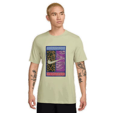 Tričko Nike Court T-Shirt Zelené | HV1715-371, 0