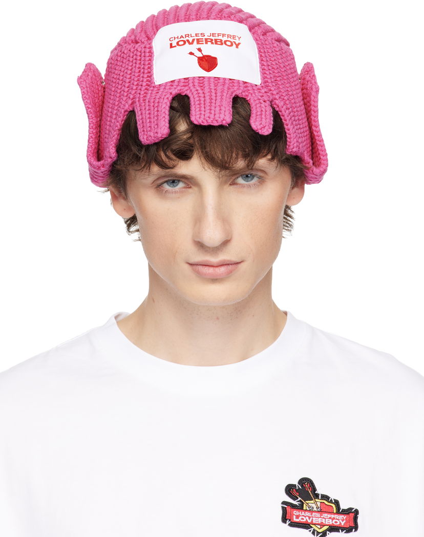 Kulicha Charles Jeffrey Loverboy Charles Jeffrey LOVERBOY Clash of Clans Edition Archer Knitted Beanie Ružová | 054132001