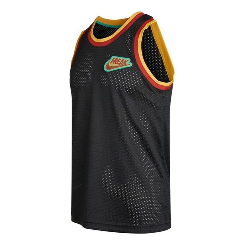 Tielko Nike Giannis Freak Contrasting Basketball Jersey Čierna | DA5685-010, 0