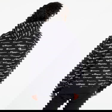 Mikina Champion All-Over Script Logo Čierna | 217259-CHA-KL001, 1