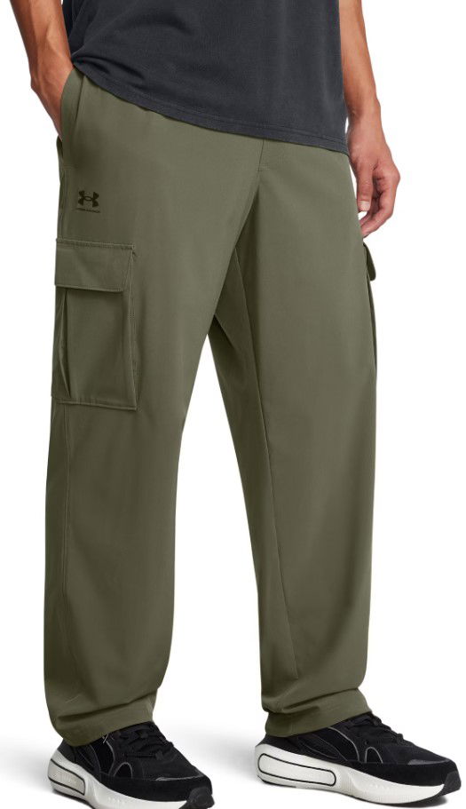 Cargo nohavice Under Armour UA Vibe Woven Cargo Pants Zelené | 1386558-390, 0