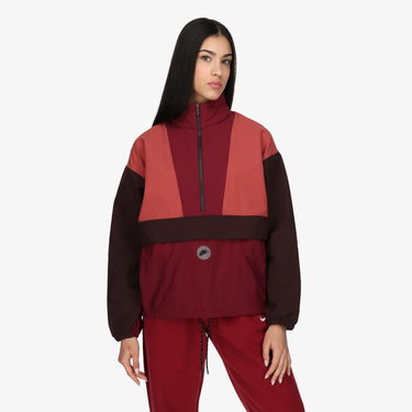 Vetrovka Nike Sportswear Revolution Sports Utility 1/2-Zip Jacket Vínová | FB2187-638, 4