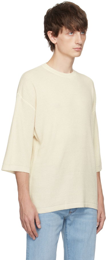 Sveter ZEGNA Zegnia x The Elder Statesman Crewneck T-Shirt Béžová | TCT4SA6-TSH, 1